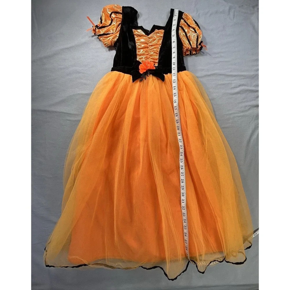 Witch Halloween Costume From Target Girls Medium 8-10 Dress and Hat‎ - Picture 8 of 8